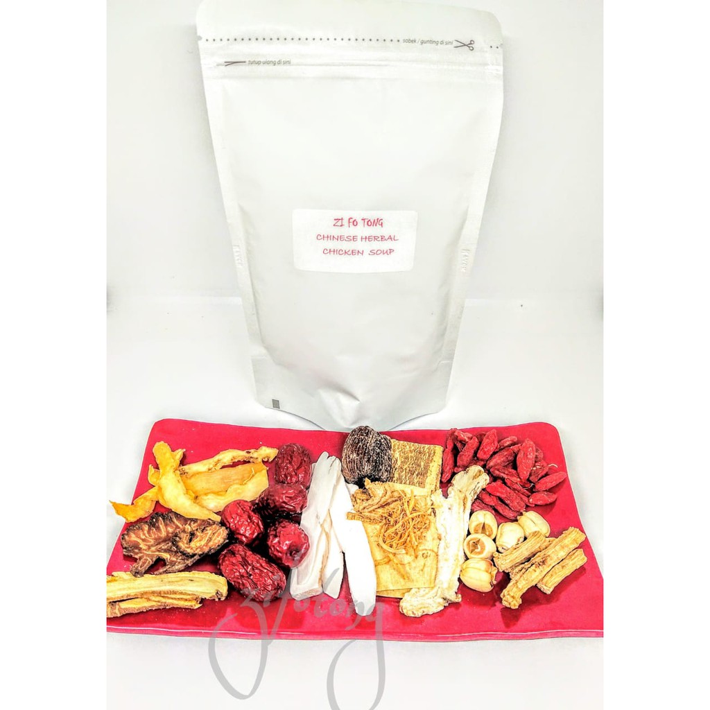 

Tim Ayam Obat Komplit Herbal 13 mcm / Chinese Herbal Soup Zi Fo Tong