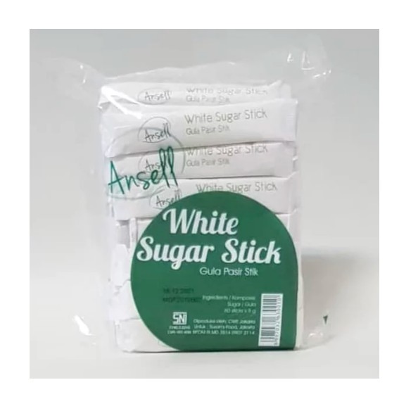 

Gula Pasir Stik Ansell White Sugar 60 Stick