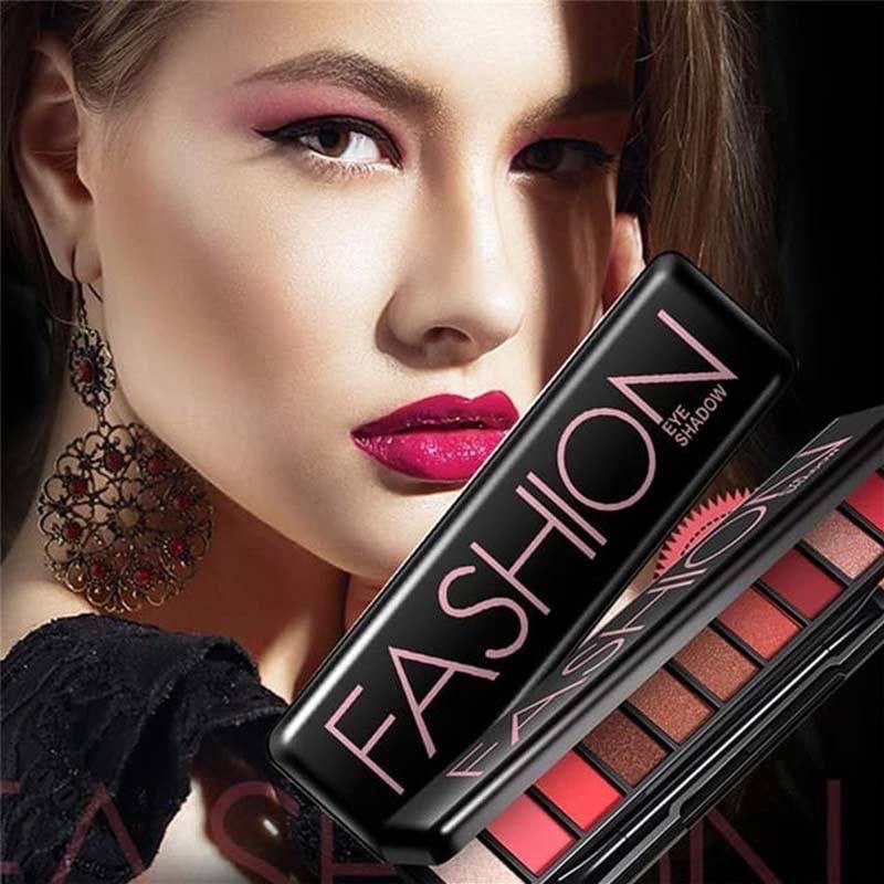 ✨NAGIHI✨ Lameila Fashion Matte Eyeshadow Pallet Makeup 10 color termurah ORIGINAL