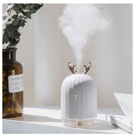 [TOSERBA_EMAK] - 3Life Air Humidifier Pelembab Udara Aromatherapy 220ml - White Deer