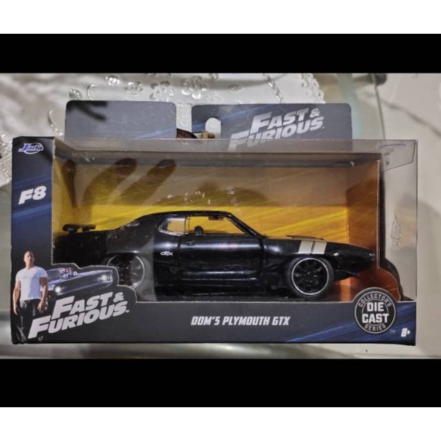 Original Jada Toys. Dom's Plymouth GTX Fast Furious (Limited Edition).
