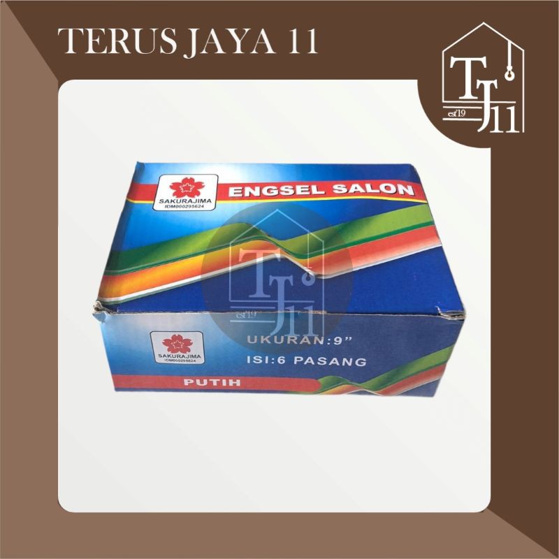 Engsel Salon/Engsel Jendela merk Sakurajima 9 inCH CHROME - Harga per Lusin