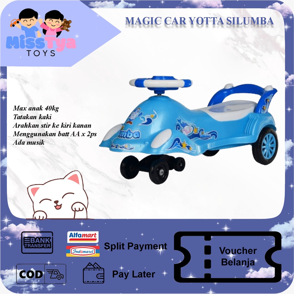MAGIC CAR YOTTA SILUMBA - MOBIL DORONG ANAK - SCOOTER ANAK