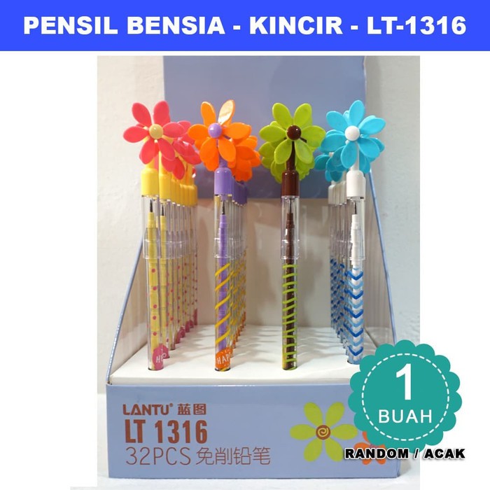 

Pensil Bensia KINCIR - satuan - acak - PENSIL BENSIA KINCIR LT-1316