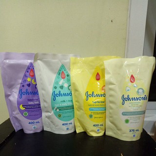 Image of Johnson's Hair & Body Baby Bath Refill 400 ml / 375ml