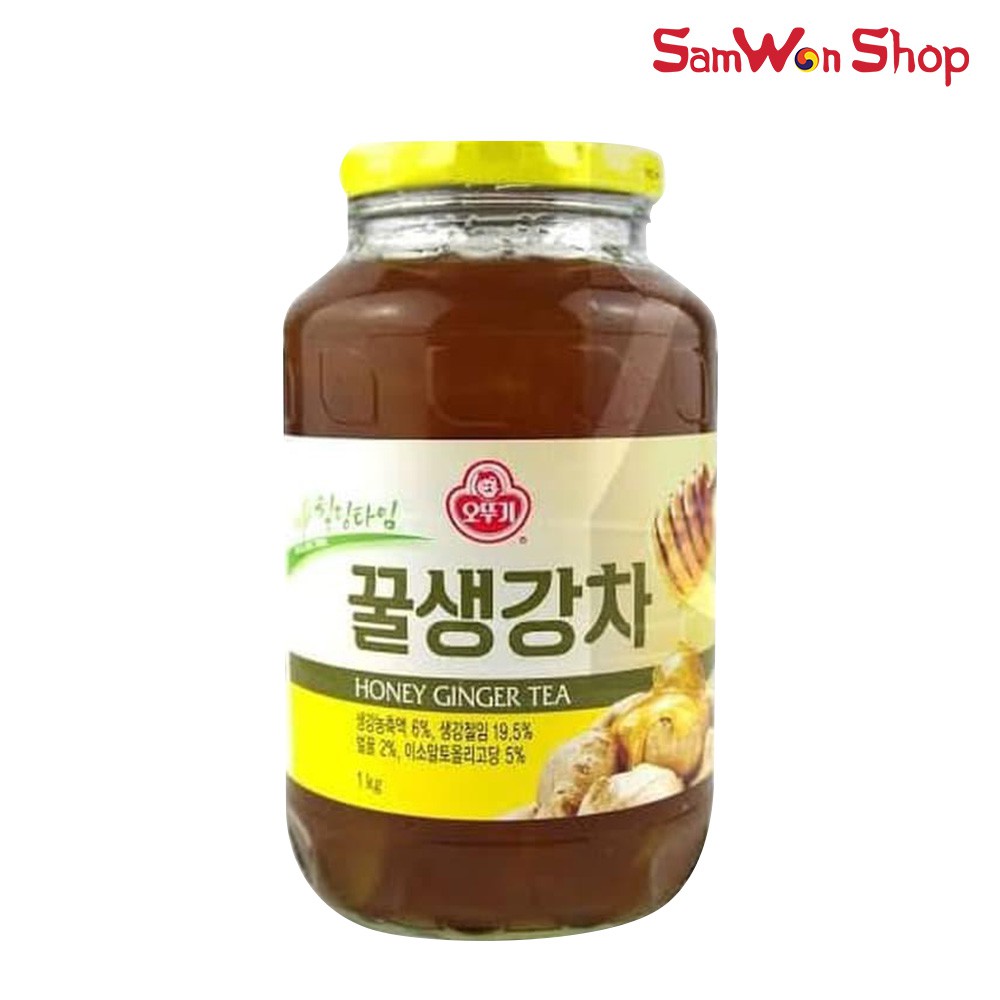 OTTOGI HONEY GINGER TEA 1kg / MINUMAN TEH JAHE MADU ASLI