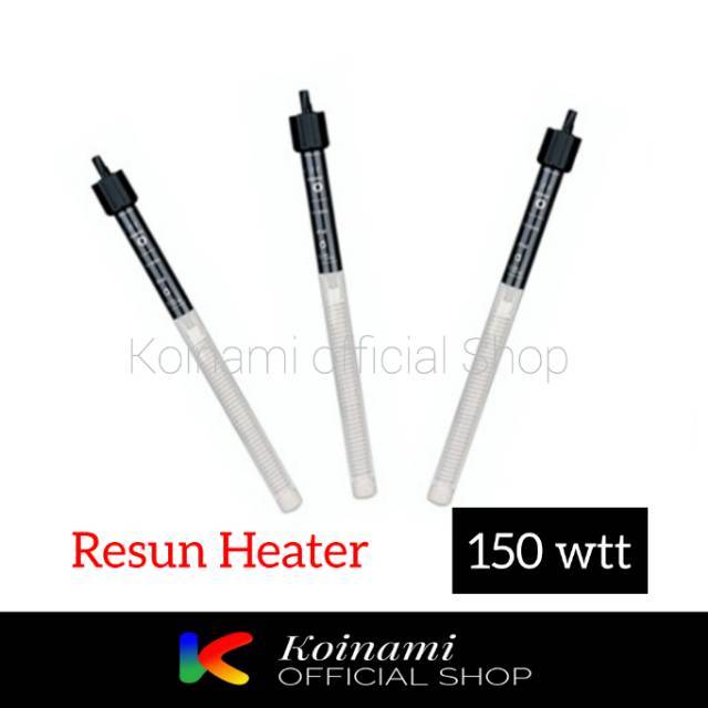 RESUN HEATER RH-9000 150watt / penghangat aquarium pemanas olam ikan koi / pemanas aqua scape