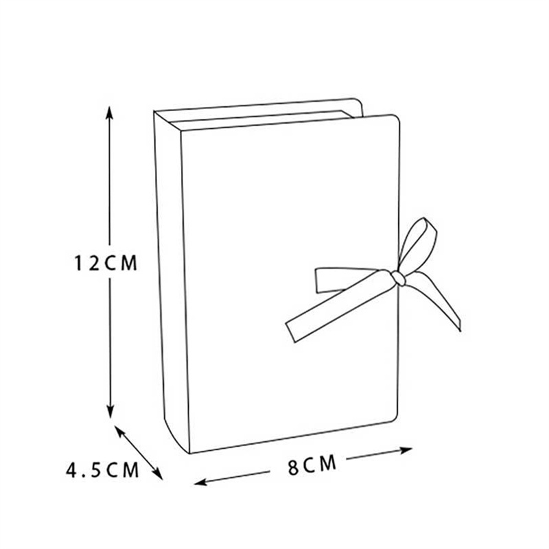 Kotak Permen Desain Buku Ajaib Untuk Hadiah Natal