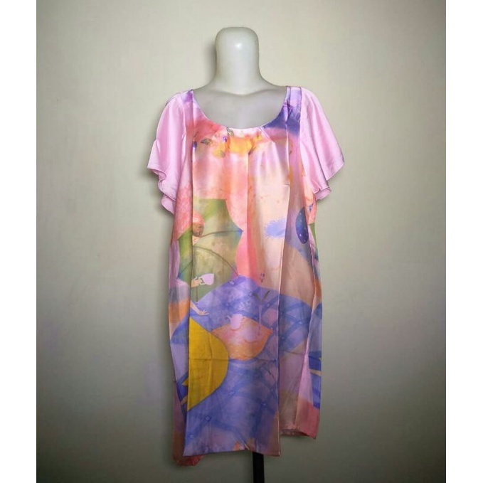 Dress Rumah Wanita Baju Tidur Santai Perempuan Silk Termurah