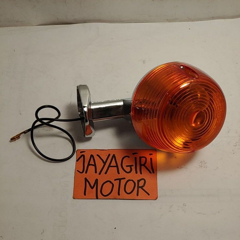 Lampu Sen C70 C 70 Variasi Lamp Sein Sign Lifting Set Motor Aksesoris Honda Riting OEM C700 700 Assy