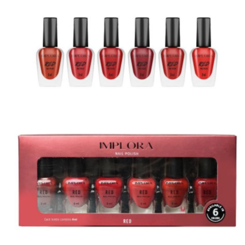 Kutek Implora Isi 6 Pcs // Nail Polish Cuteks 3.Farian