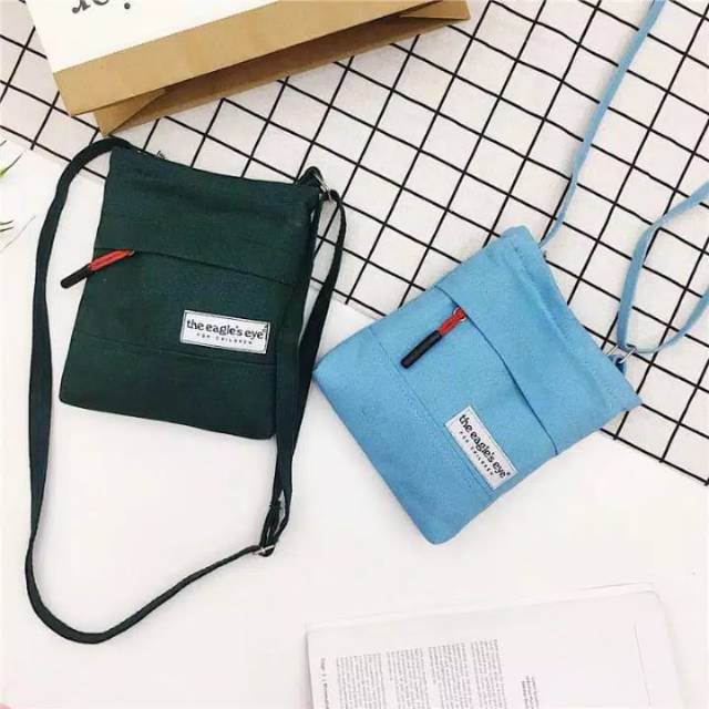 Tas selempang mini kecil wanita/tas Slempang HP cewek perempuan remaja kekinian