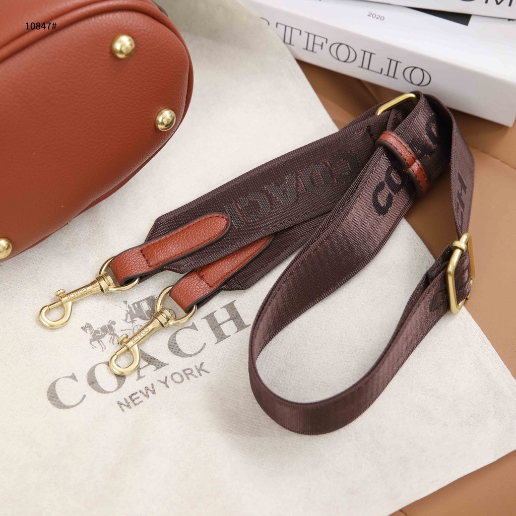 Coa Signature Bucket Shoulder Bag #10847