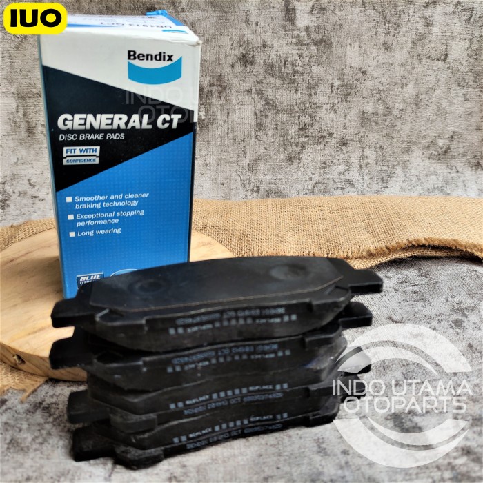 Kampas Rem Alphard ANH20 Vellfire (08-14) BENDIX Brake Pad DB 1913 GCT