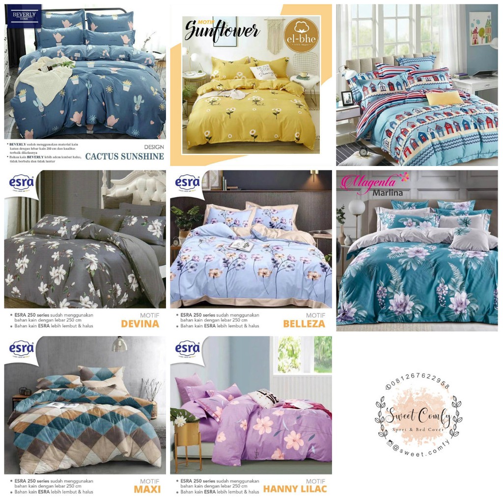 Sprei Katun Lokal