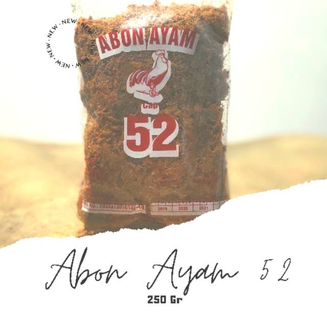 

Abon Ayam 52 HALAL 250gr