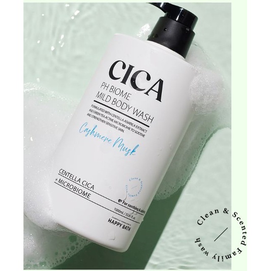 Cica pH Biome mild bodywash - cashmere musk 1000ML