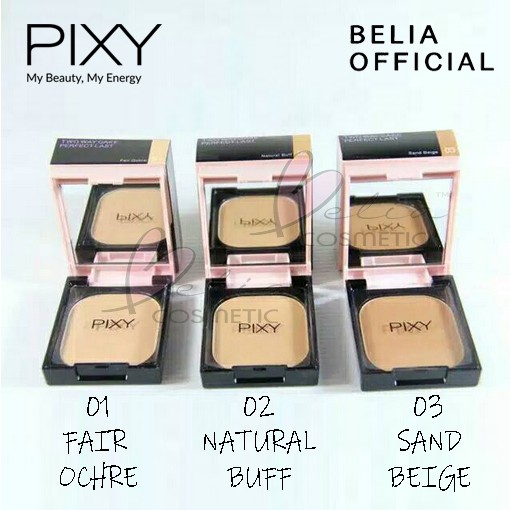 ❤ BELIA ❤ PIXY Perfect LAST Two Way Cake 9g SPF 30 | bedak padat TWC refill fullsize