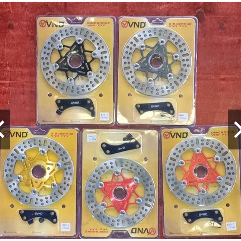 Piringan Cakram VND Model Psm 220 mm Floating Disc Brake Original piringan rem cakram Vario,Beat,Scoopy,Mio,Mio Soul,Mio J cakram piringan