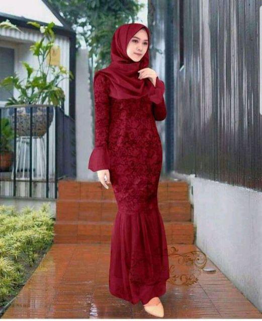 Batik Couple Keluarga Sania Ruffle Ori Ndoro Jowi Dnt