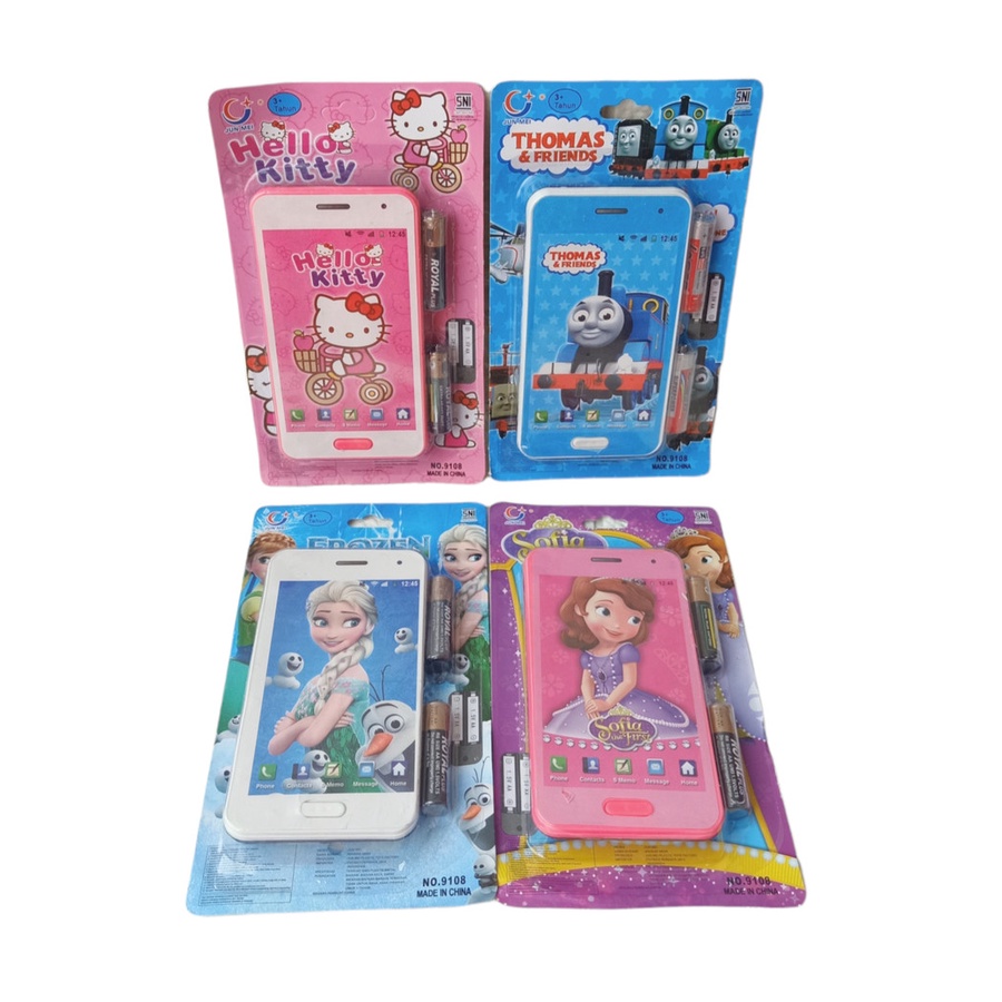 Mainan Edukasi Anak Hp Handphone Android No.9108