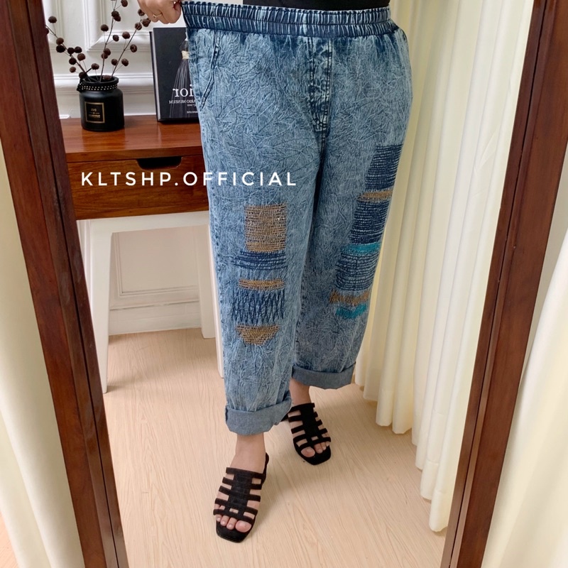 ZIG ZAG PANT JEANS