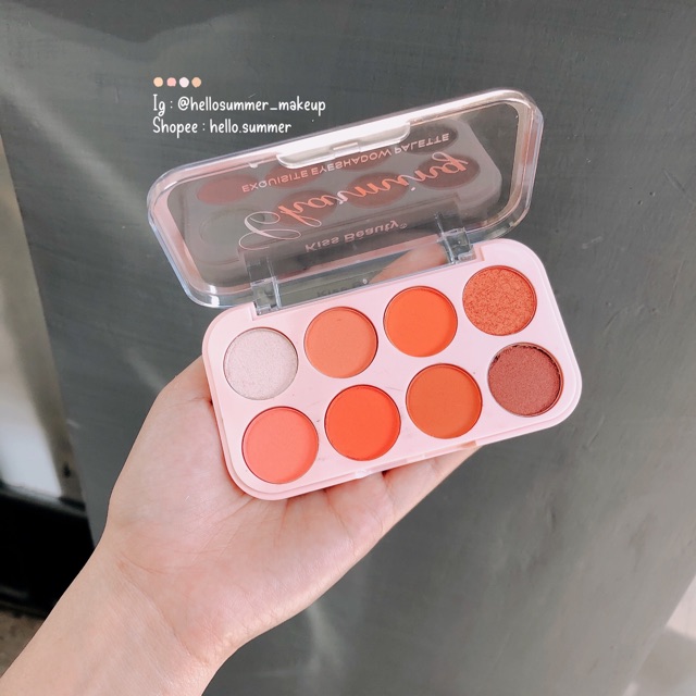 [ORI THAILAND] Kiss Beauty Charming Makeup Set Blush Highlighter