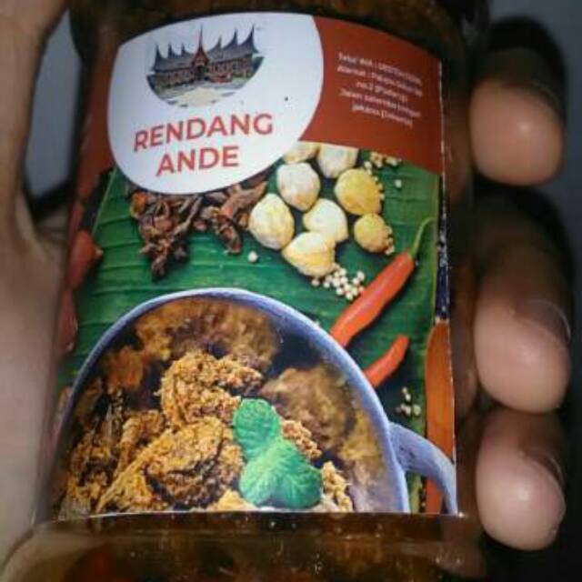 

Rendang Daging Asli dari Padang "Ande" 100 gram