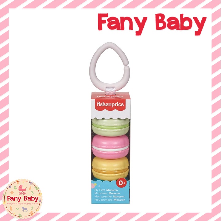 FISHER PRICE MY FIRST MACARON ACTIVITY TOY (0+ MONTH) - MAINAN BAYI