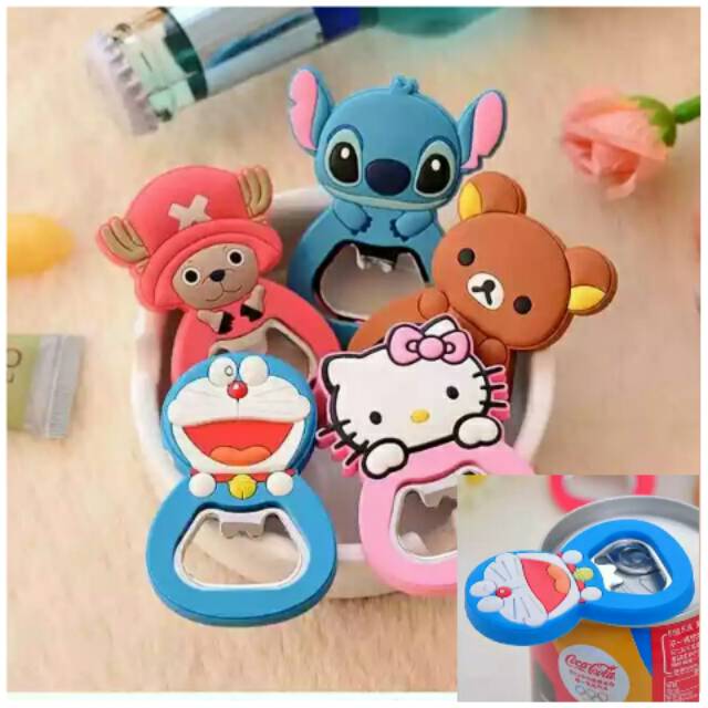 DC138 Alat Pembuka Botol Karakter Lucu Cute Bottle Opener | Shopee