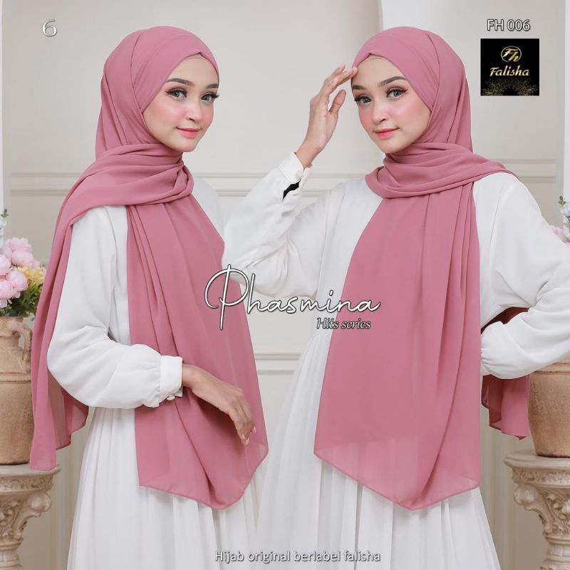 Jilbab Pashmina Hits Series Malay Ori Falisha Hijab