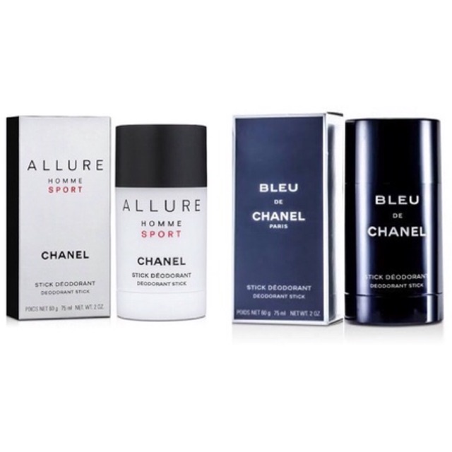 CH4N3L Men Bleu de Chanel Allure Homme Sport Deodorant Stick Spray