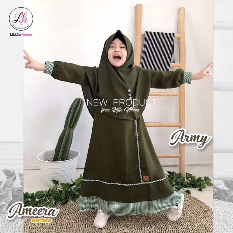 Gamis Anak Ameera Koko Anak Ammar Little Hanna