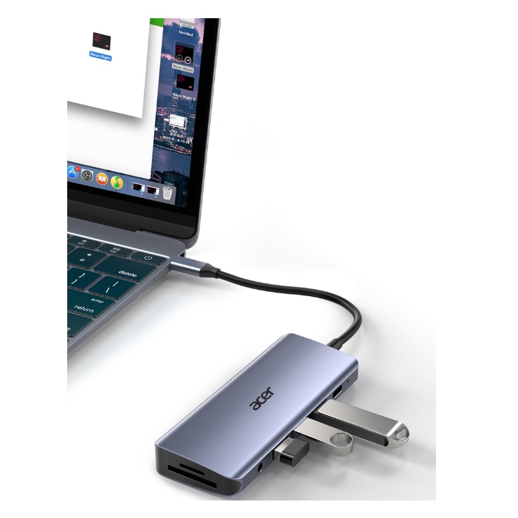 Docking Station Acer 10 in 1 Thunderbolt 3 Type C VGA HDMI PD Original