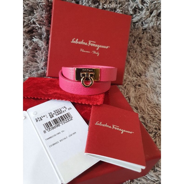 new gelang salvatore ferragamo bracelet authentic original asli