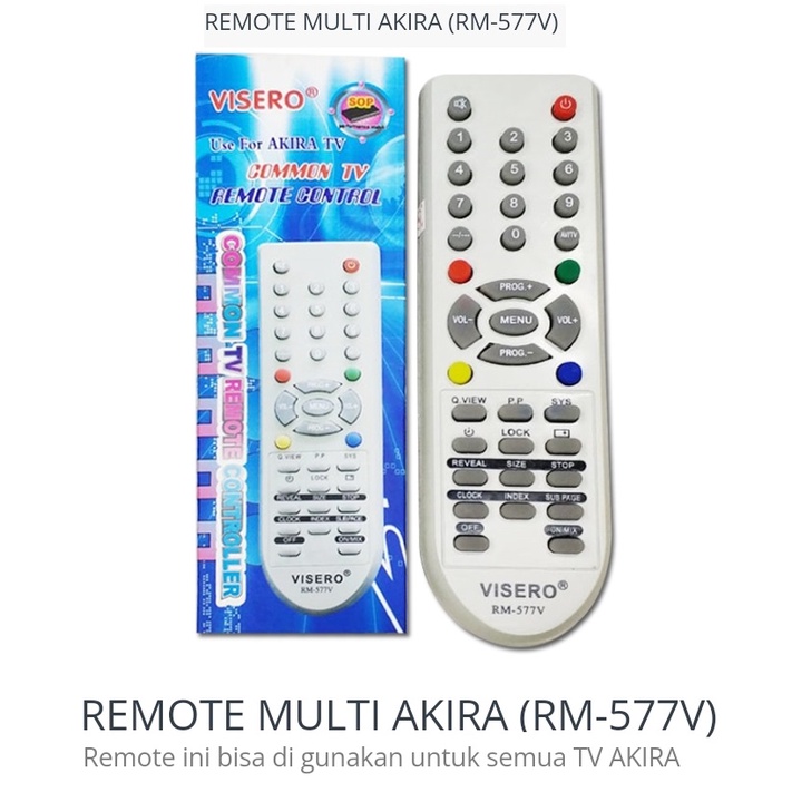 Remot TV Akira MULTI RM-577V