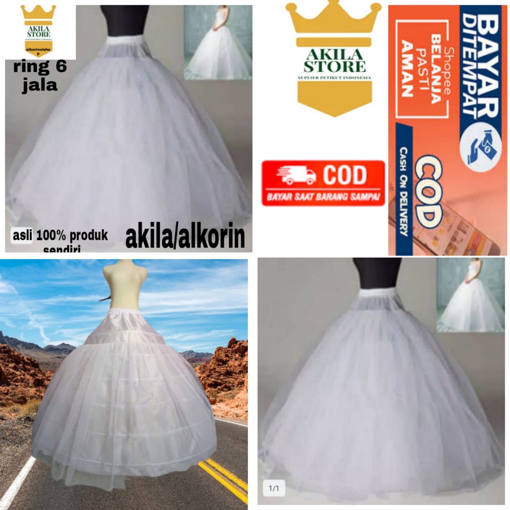 Perticoat/PERTKUET RING 6 JALA  MURAH TAPI BUKAN MURAHAN