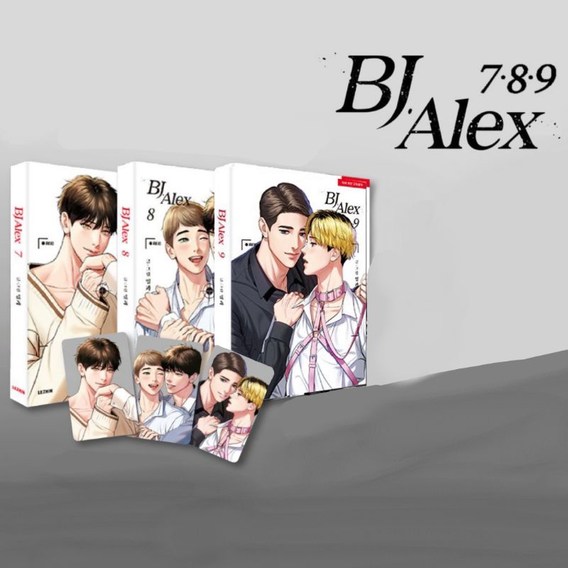 (READY) Bj Alex photocard pc korean manhwa book first press