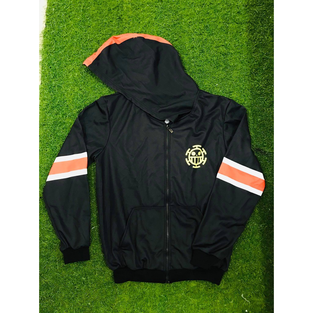 Jaket Anime Trafalgar Law Corazon Onepiece Bahan Adidaspoly