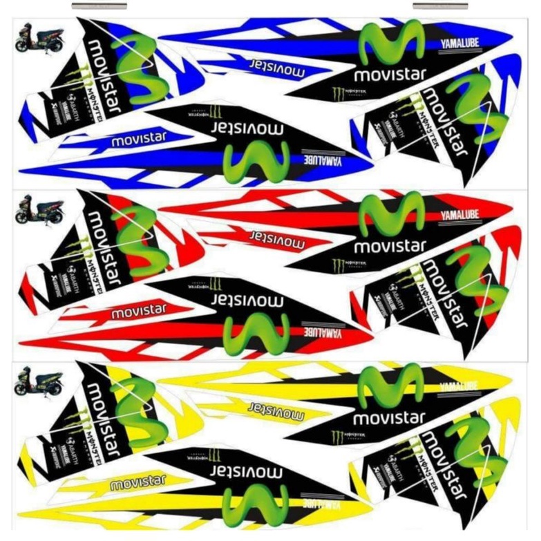 Striping Soul gt 125 All New Variasi Sticker Stiker Scotlite Skotlet Motor List Body