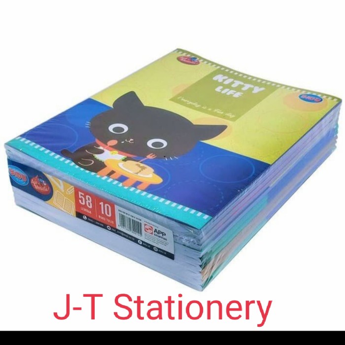 

Murah Buku Tulis Sidu 58 Lembar Isi 10 Buku Murah
