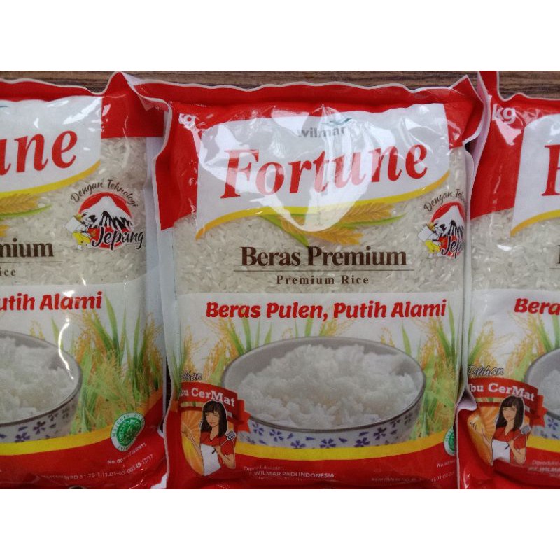 beras fortune / beras sania kemasan 1kg