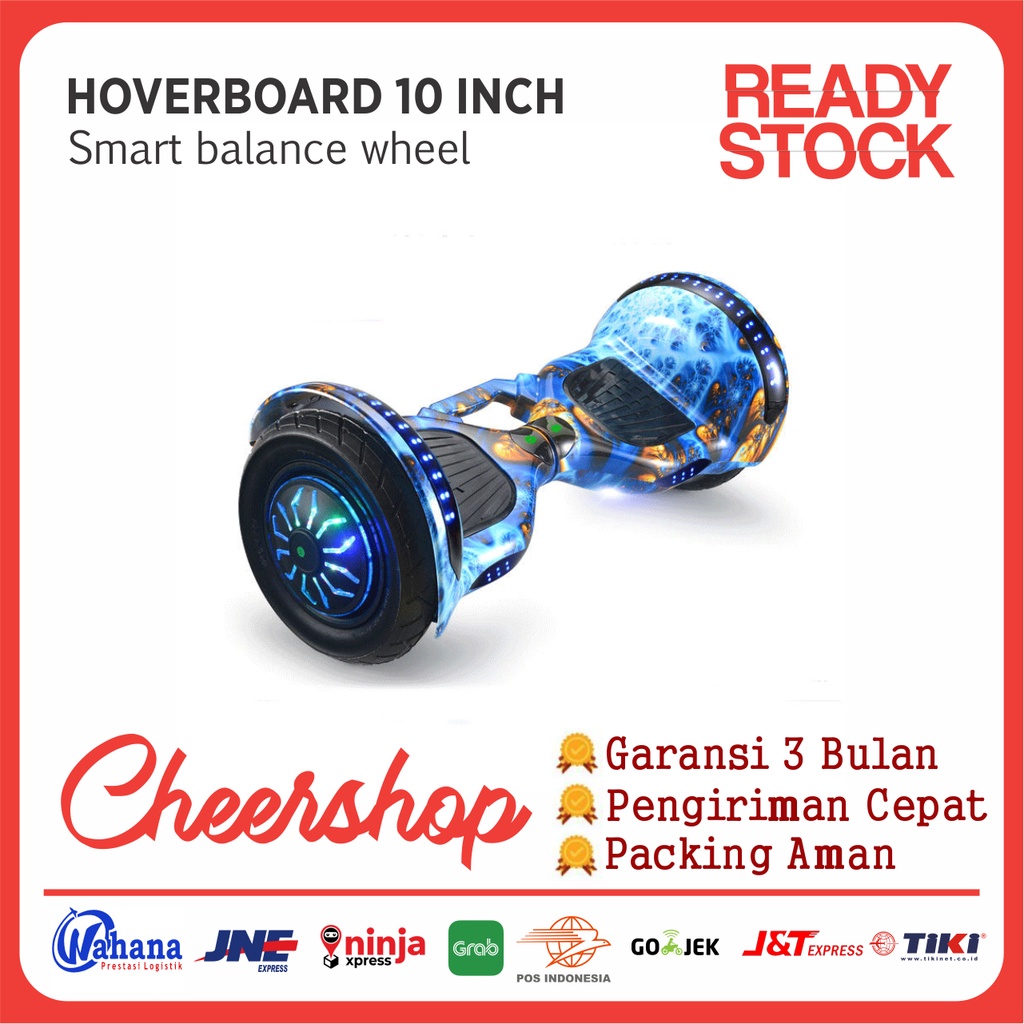 Hoverboard Smartbalance Wheel 10 Inchi New Model Segway Ninebot 10in