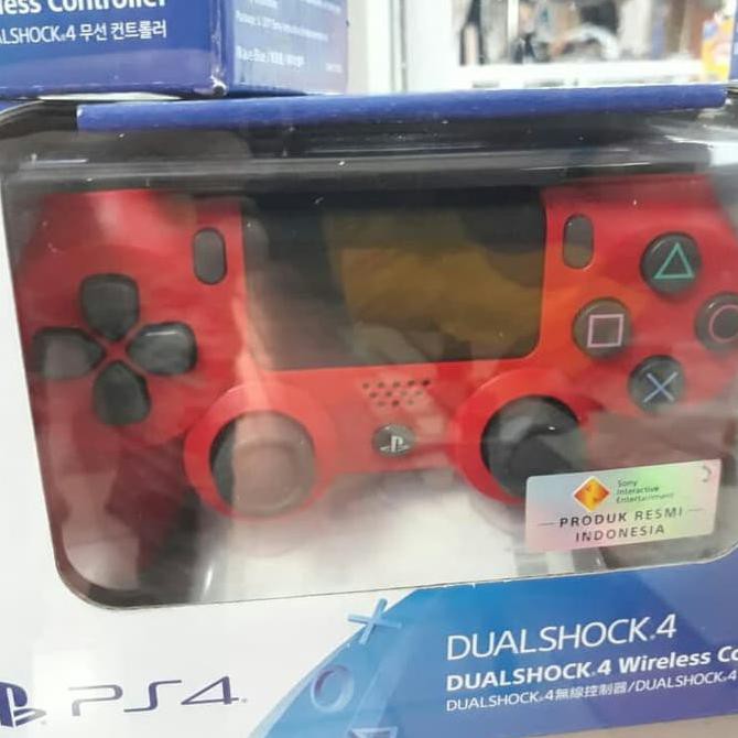 dualshock red