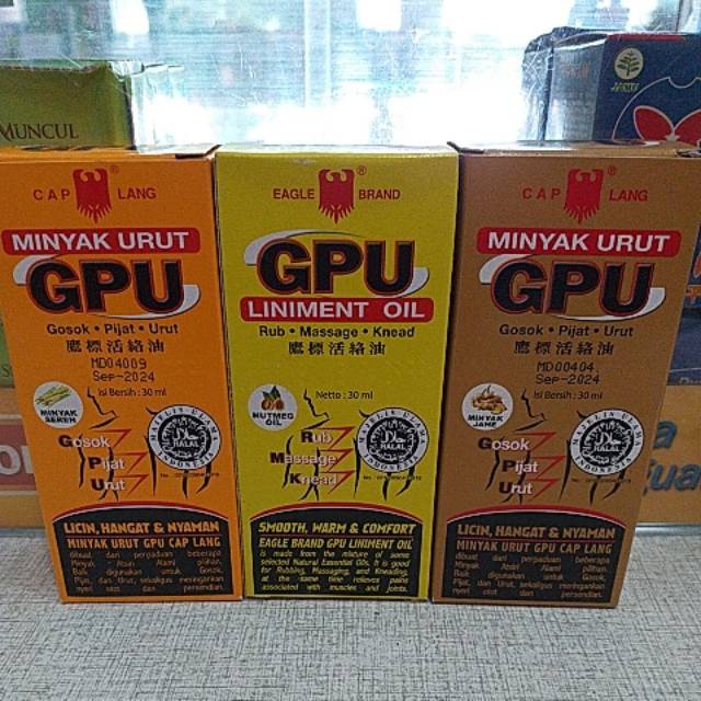GPU cair/minyak GPU 30ml