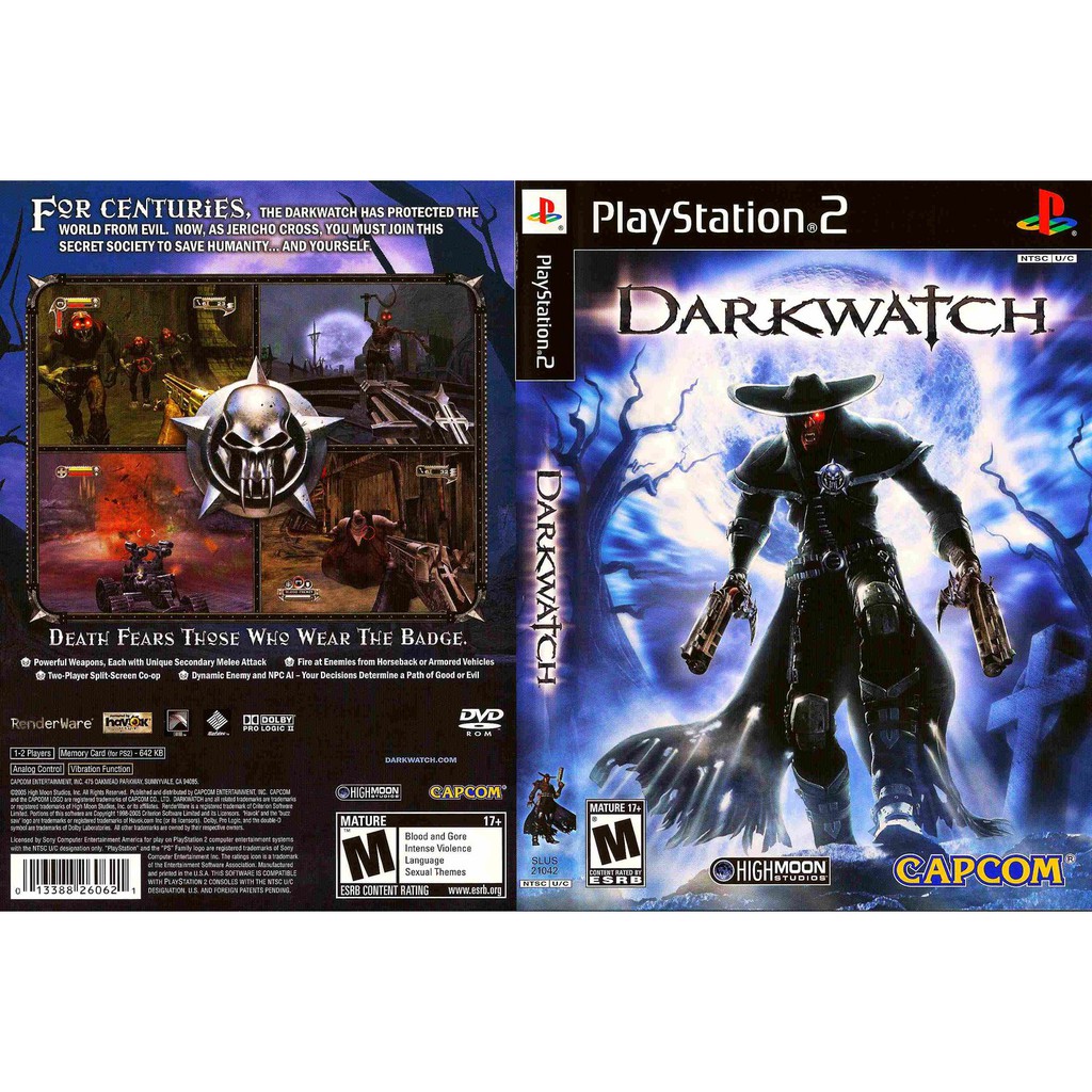 Kaset PS2 DARKWATCH