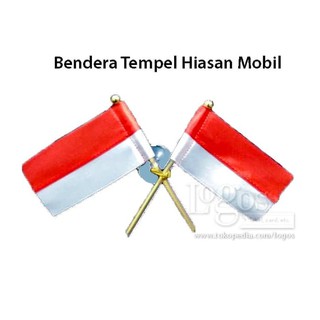 Bendera tempel merah putih hiasan kaca mobil dekorasi Bendera tempel merah putih hiasan kaca mobil dekorasi
