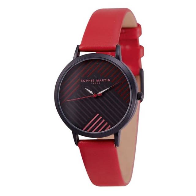 JAM TANGAN WANITA REMAJA MERAH ZOOEY JTX266R1 ORIGINAL SOPHIE PARIS