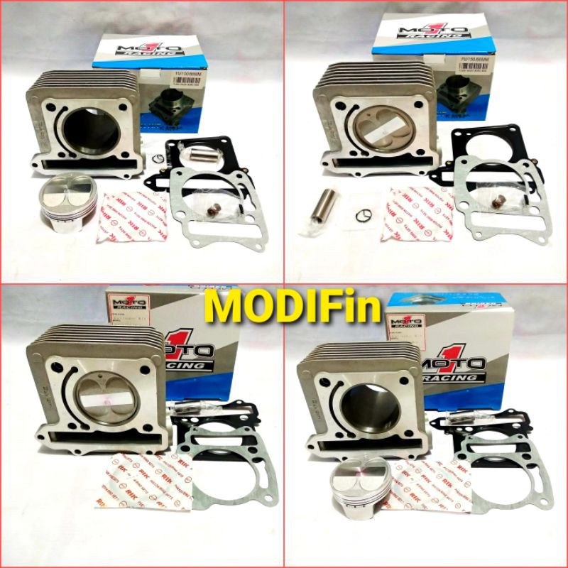 Bore Up Fu Karbu Blok Seher Set Satria Fu 66mm 170cc Cylinder Block Kit 63mm Original Moto1 Racing