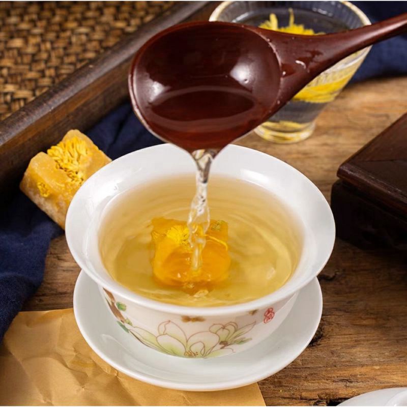 (HALAL)Chinese Healty Tea Honey Chrysant Tea Cube
